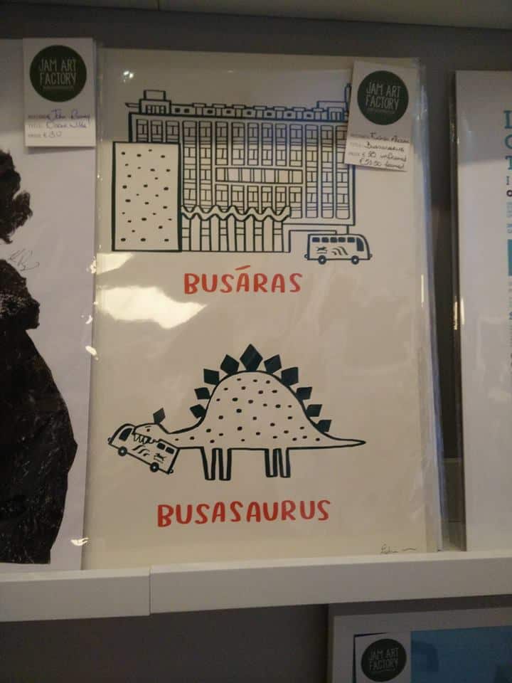 Busarás - busasaurus greeting card