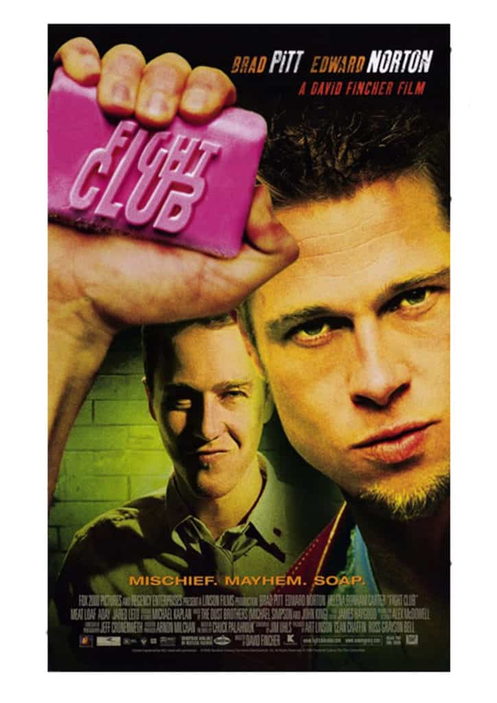 Fight Club movie poster art design