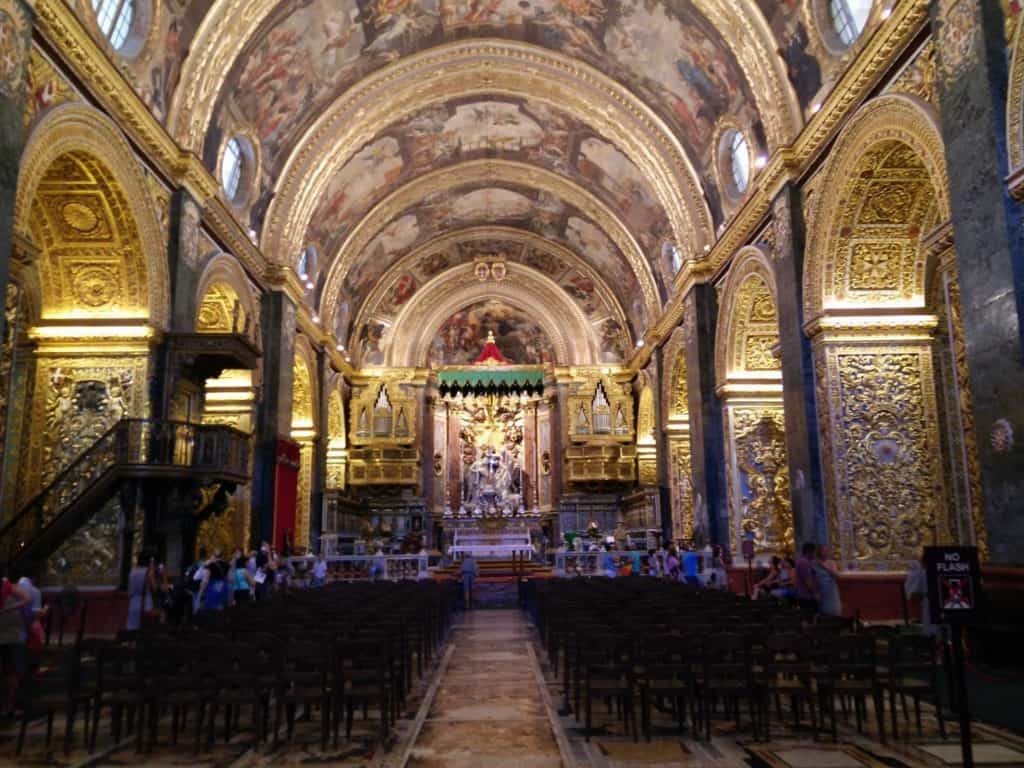 St. John's Co-Cathedral (Valletta) inside