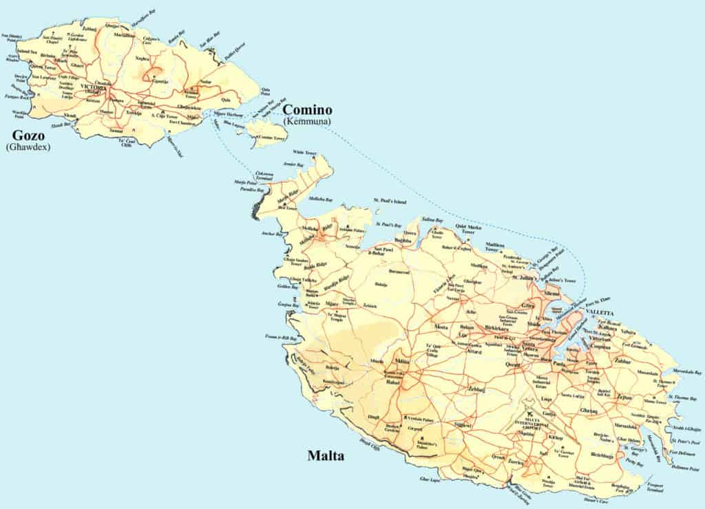 The islands of Malta