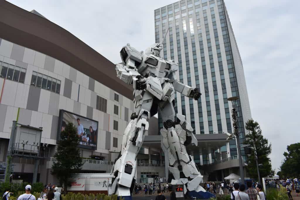 Tokyo is full of surprises, like this giant robot on Odaiba