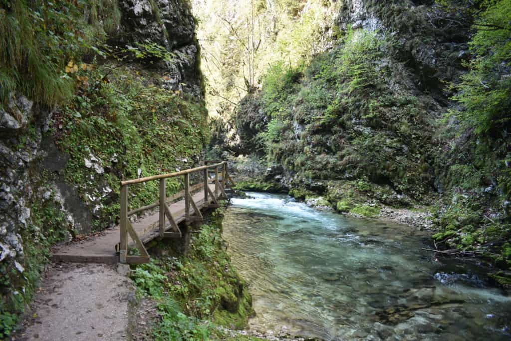 Vintgar Gorge (Slovenia) is breathtaking.