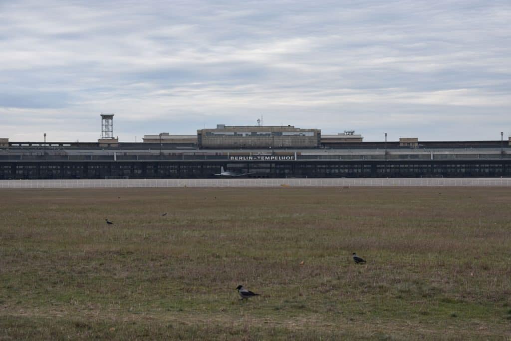 Tempelhof Airport, which used to be one of the main airports of Berlin until it was closed down in 2008