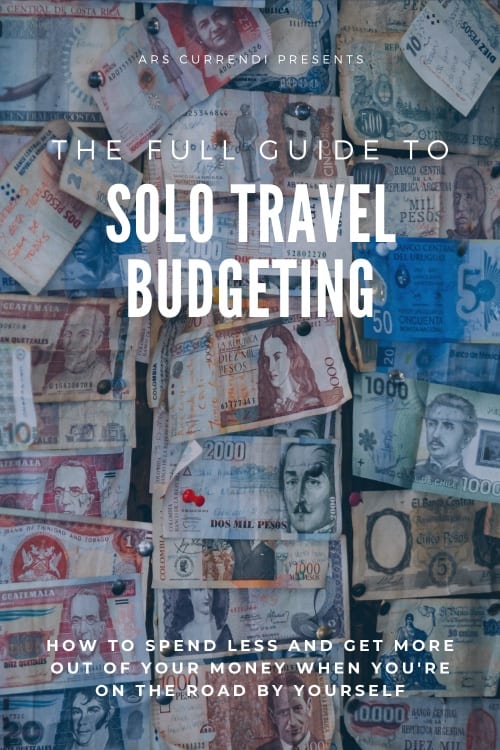 travelling solo on a budget