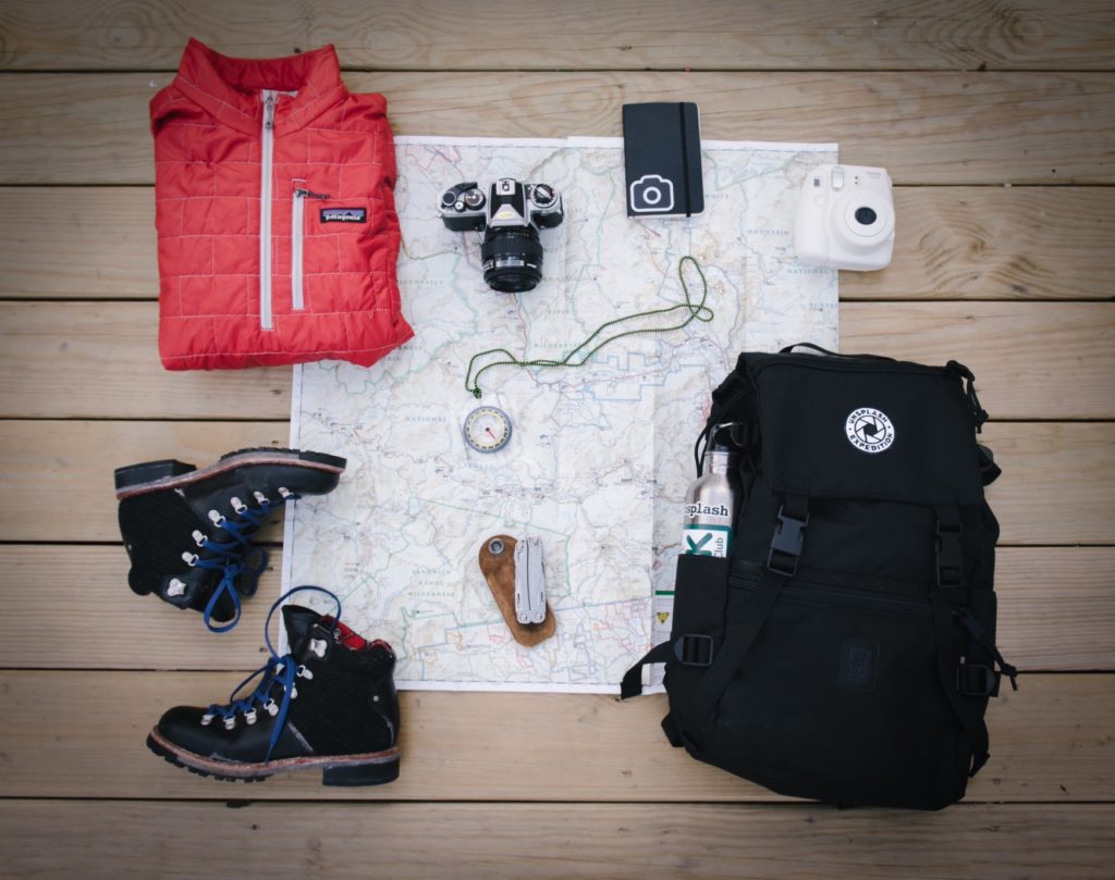 You need to pack light for your group tour