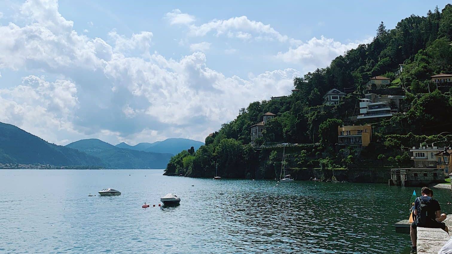 lakeside view from Cannobio (Lago Maggiore)